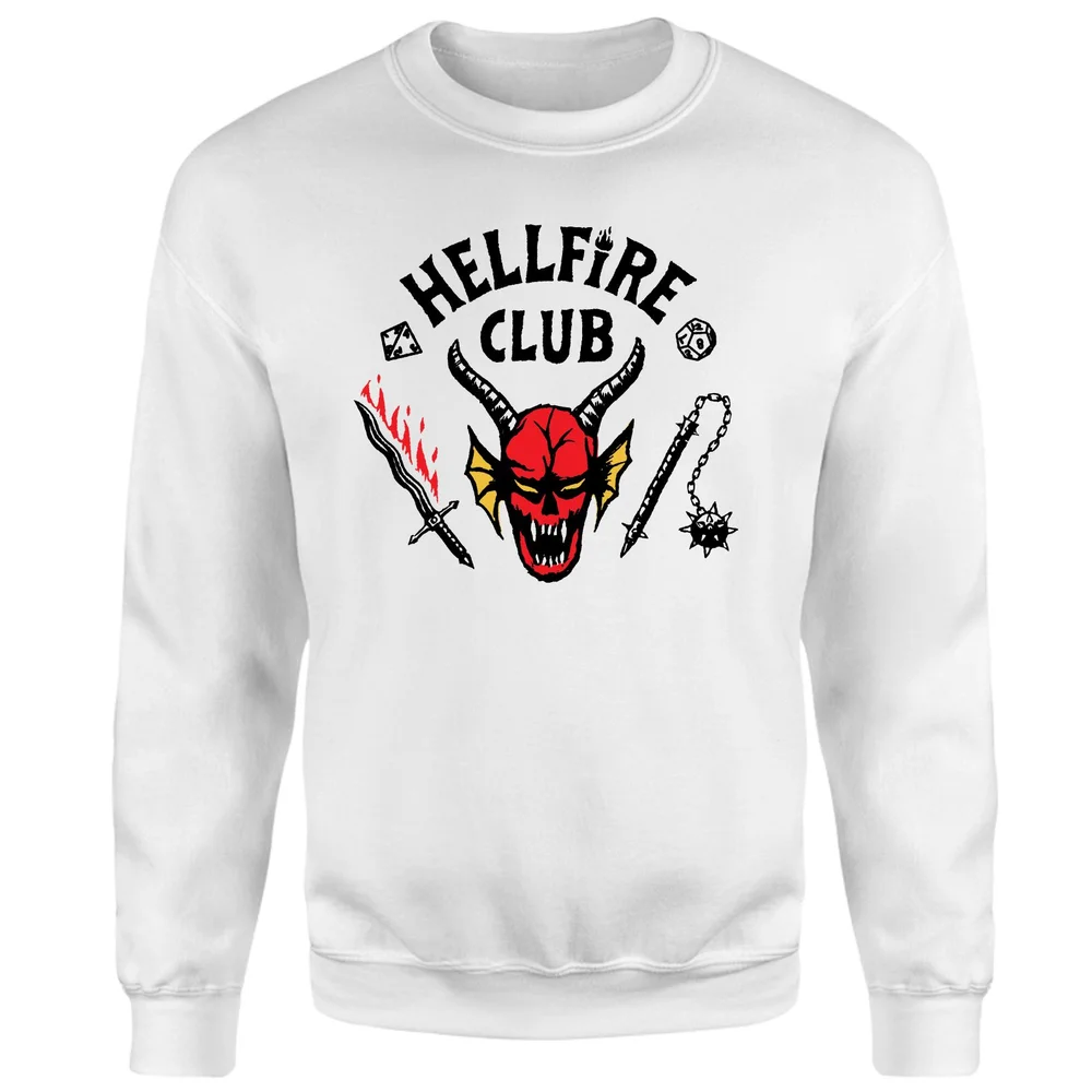 Pull Stranger Things Hellfire Club - Blanc - S Image 1