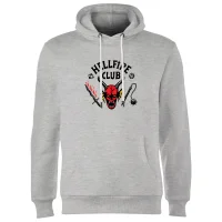 Sweat à capuche Stranger Things Hellfire Club - Gris