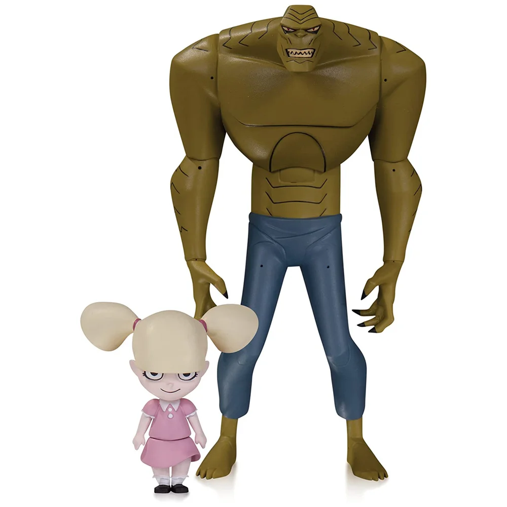 Batman Animated - DC 6 Inch Action Figure #12: Killer Croc & Baby Doll (The New Batman Adventures Version) Image 1