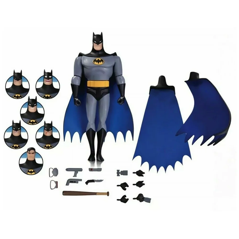 Batman Animated - DC 6 Inch Action Figure: Batman Expressions Pack (The Animated Series Version) Image 1