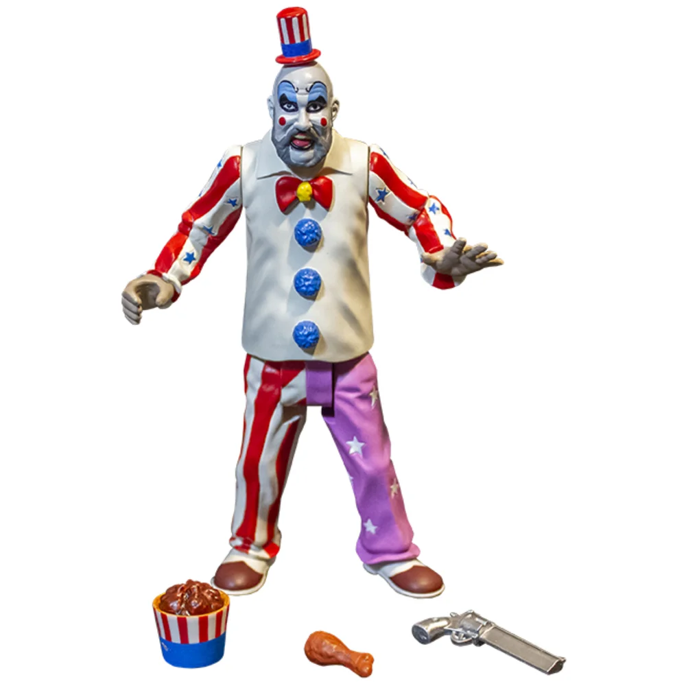 Trick or Treat Studios House of 1000 Corpses Captain Spaulding 5" Action Figure Image 1