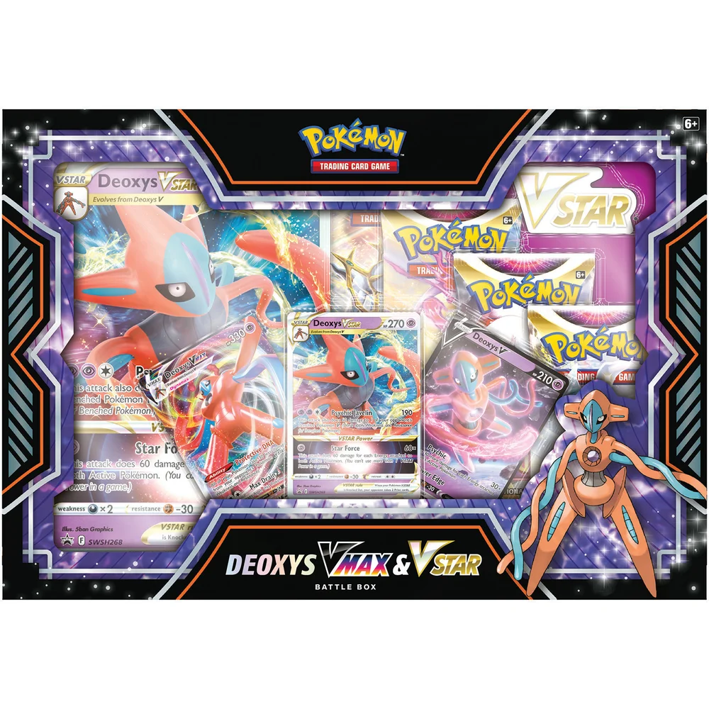 Pokemon TCG: VMAX & VSTAR Battle Box Deoxys et Zeraora Image 1