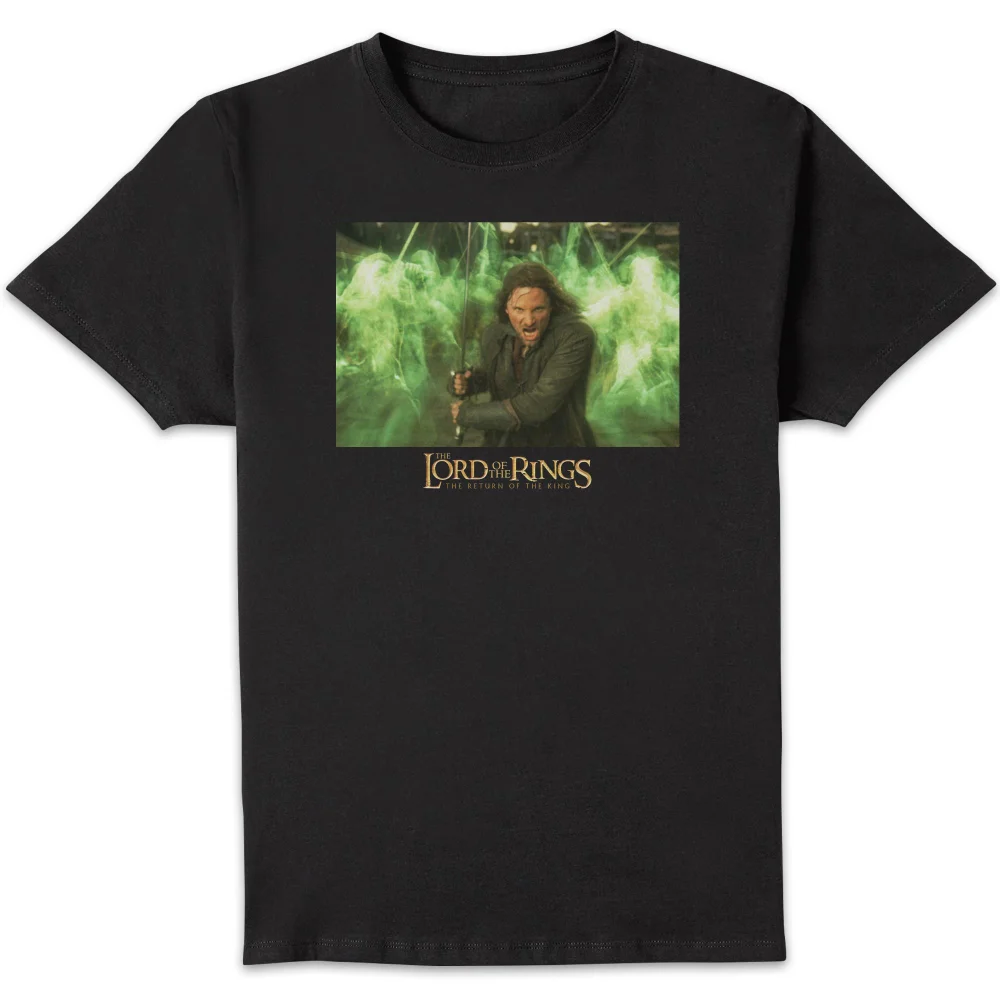 Le Seigneur des Anneaux T-Shirt Hommes Aragorn - Noir - S Image 1