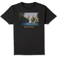 Le Seigneur des Anneaux T-Shirt Homme Argonath - Noir - undefined undefined