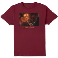 Le Seigneur des Anneaux Vous Ne Passerez Pas T-Shirt Homme - Bordeaux