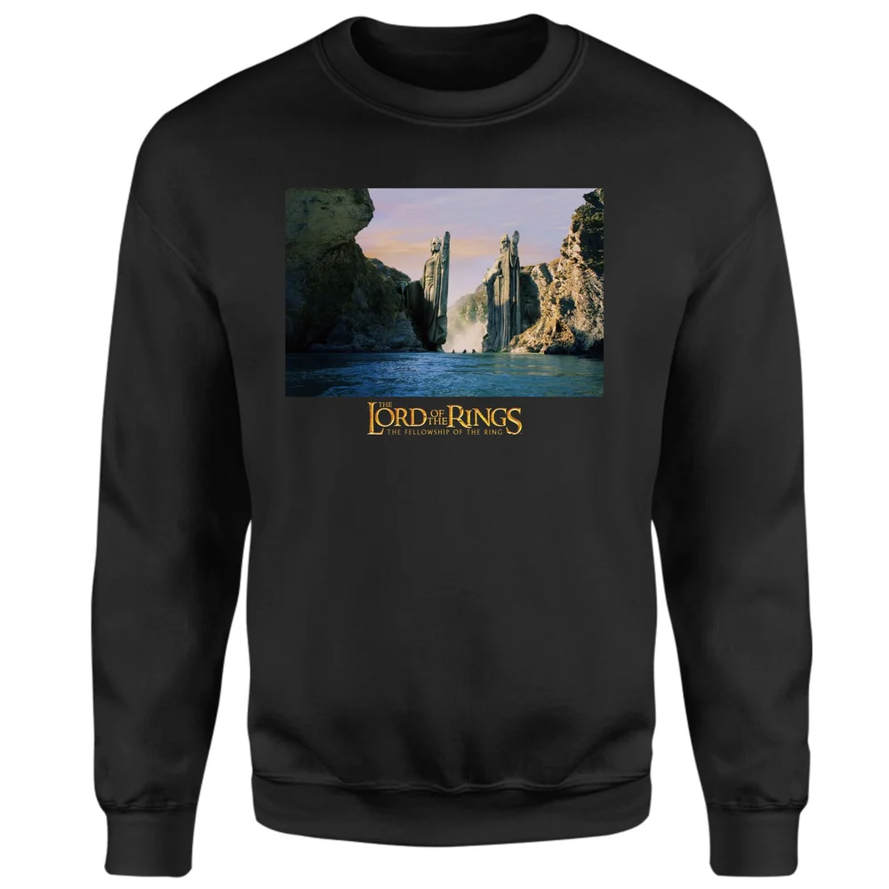 Le Seigneur des Anneaux Sweatshirt Argonath - Noir - S Image 1