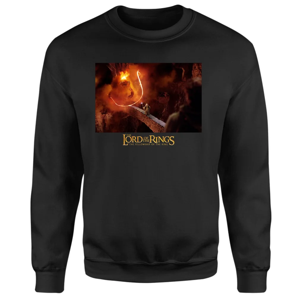 Le Seigneur des Anneaux Vous Ne Passerez Pas Sweatshirt - Noir - S Image 1