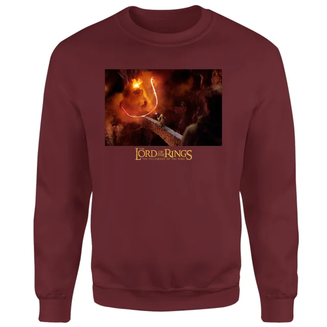 Le Seigneur des Anneaux Vous Ne Passerez Pas Sweatshirt - Bordeaux