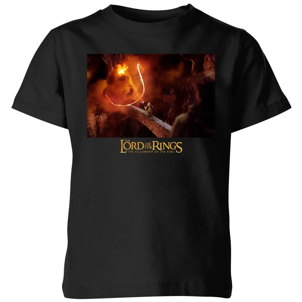 Lord Of The Rings You Shall Not Pass Kids' T-Shirt - Black - 3-4 ans Image 1
