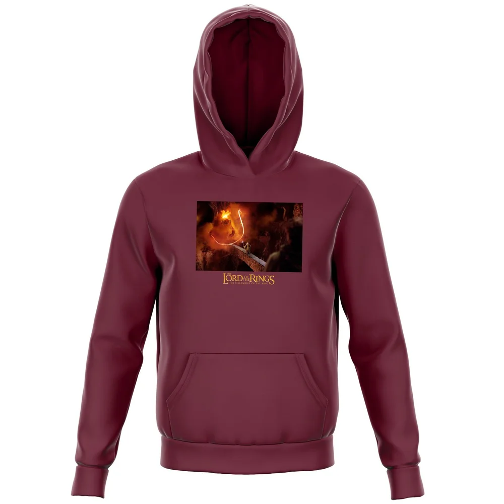 Lord Of The Rings You Shall Not Pass Kids' Hoodie - Burgundy - 3-4 ans Image 1