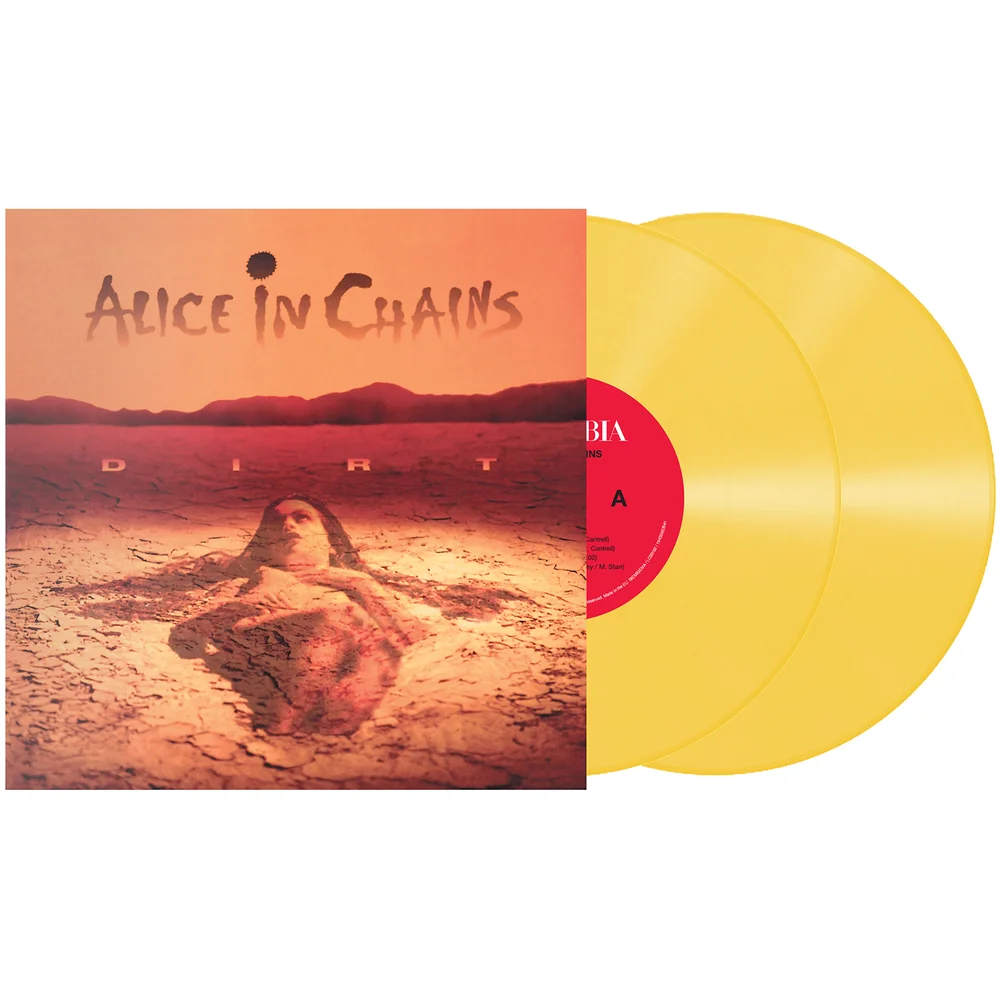 Alice in Chains Dirt Limited Edition Yellow Vinyl 2LP Image 1