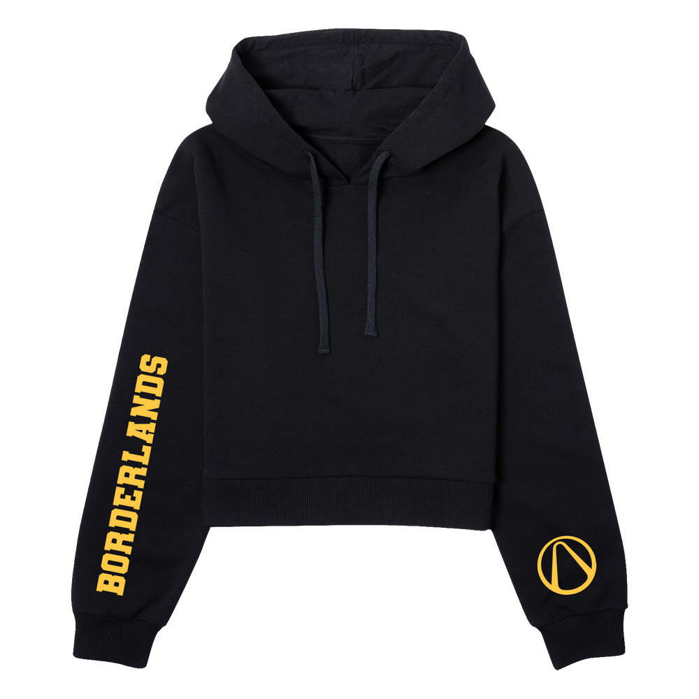 Borderlands Women's Cropped Hoodie - Black - XS - Noir Image 1