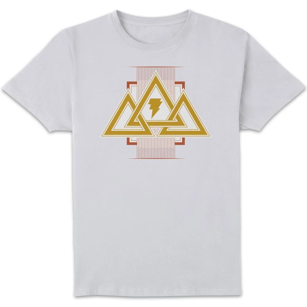 DC Black Adam Tri Force Unisex T-Shirt - White - S Image 1