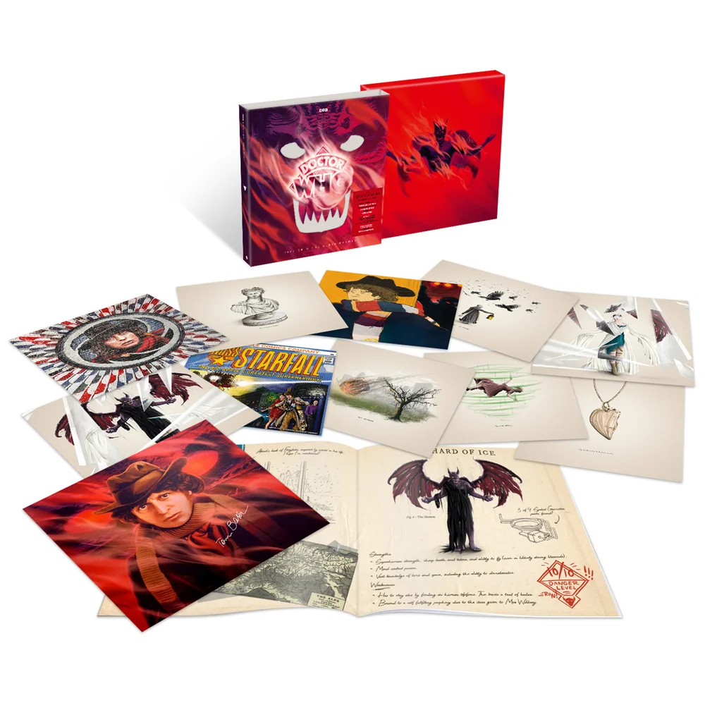 Doctor Who - Demon Quest 140g Red & Black Vinyl (Signed Print Limited Edition) Image 1