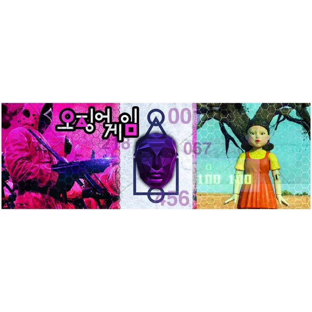 Clementoni 1000pcs Panorama Puzzle - Squid Games