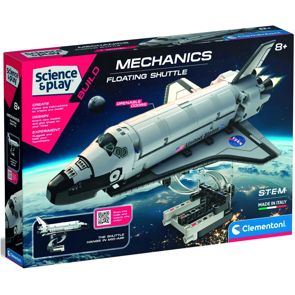 Clementoni Mechanics Lab - NASA Floating Space rocket Image 1