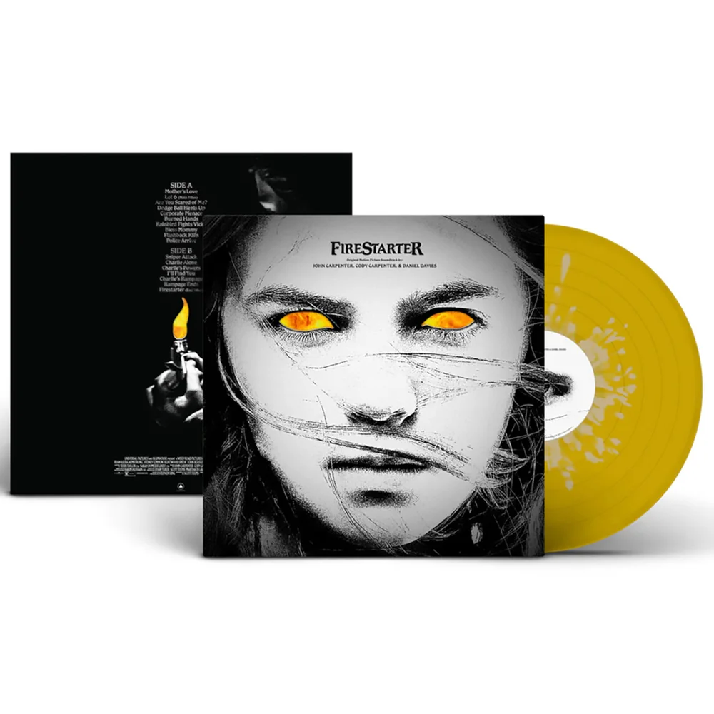 Firestarter Original Motion Picture Soundtrack Vinyl (Yellow and Bone Splatter) Image 1
