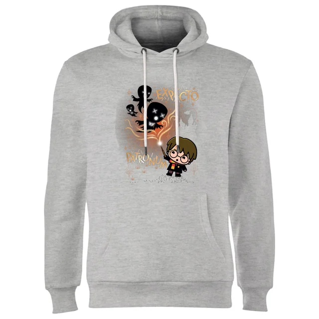 Harry Potter Kids Expecto Patronum Hoodie - Grey