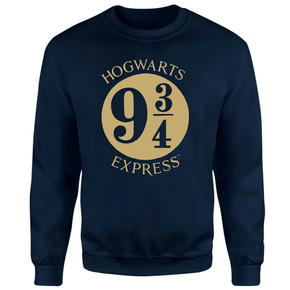 Harry Potter Platform Sweatshirt - Navy - S Image 1