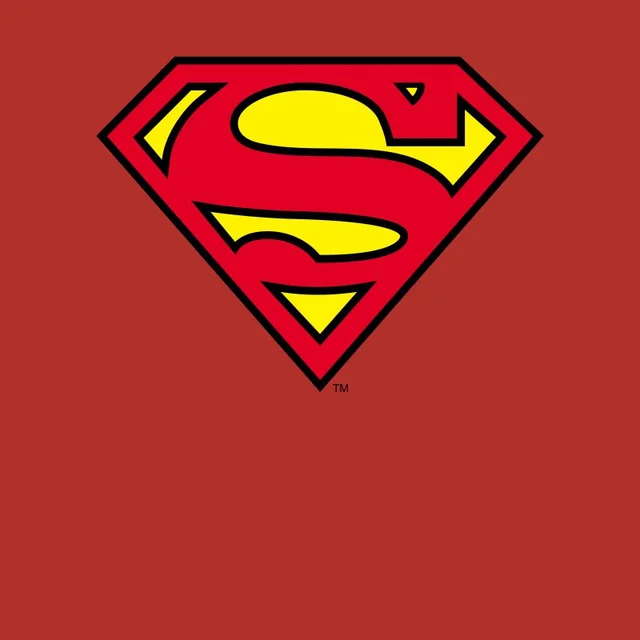 Official Superman Shield Men's T-Shirt - White