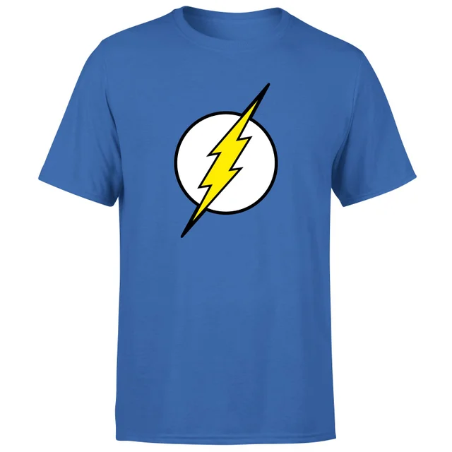 Justice League Flash Logo Men's T-Shirt - Blue