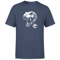 Jurassic Park T Rex Men's T-Shirt - Navy