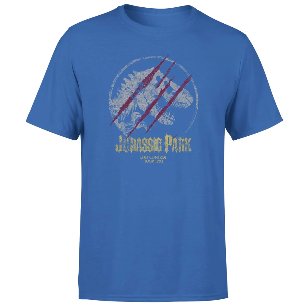 Jurassic Park Lost Control Men's T-Shirt - Blue - S Image 1