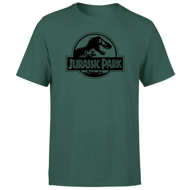 Jurassic Park Logo Men's T-Shirt - Green