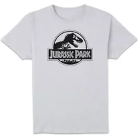 Jurassic Park Logo Men's T-Shirt - White