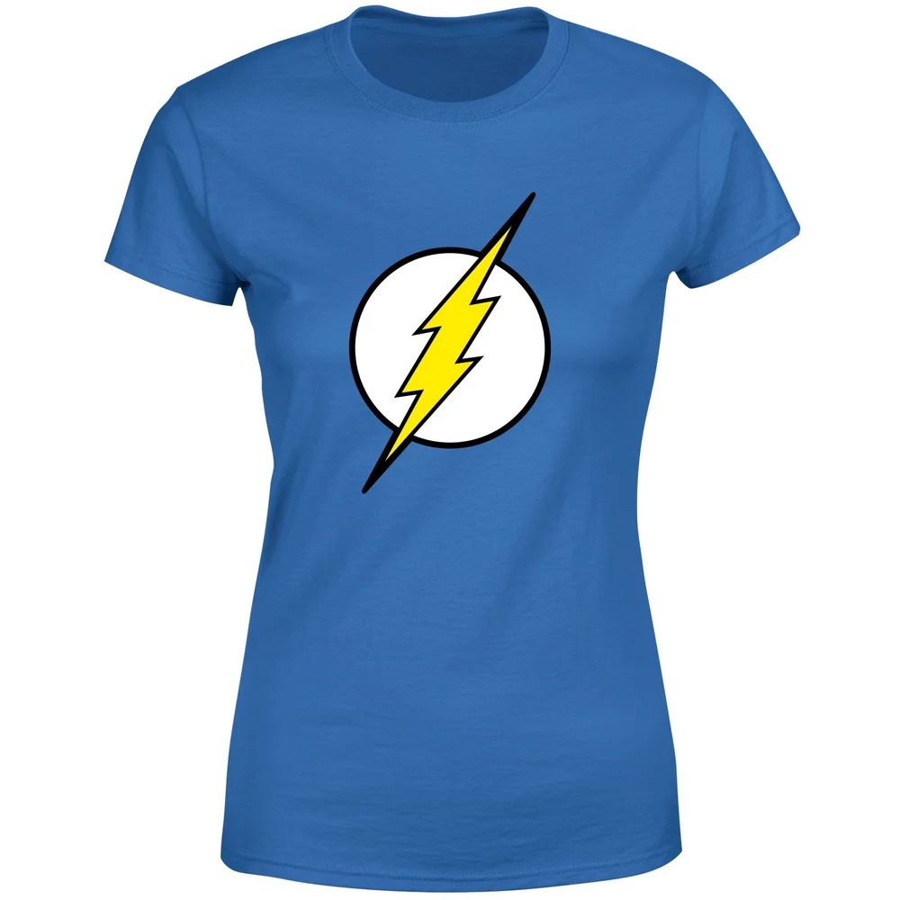 Justice League Flash Logo Women's T-Shirt - Blue - XS Image 1