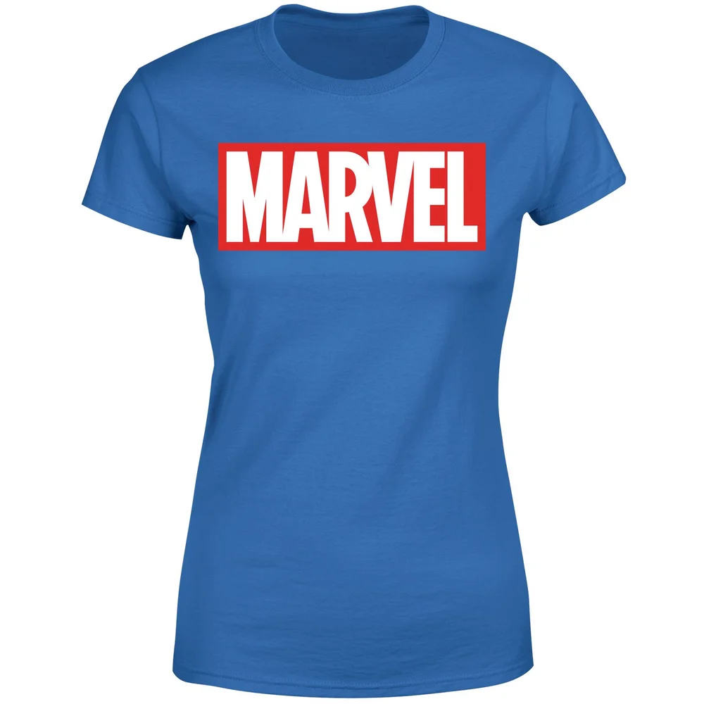 Marvel Logo Women's T-Shirt - Blue - XS Image 1