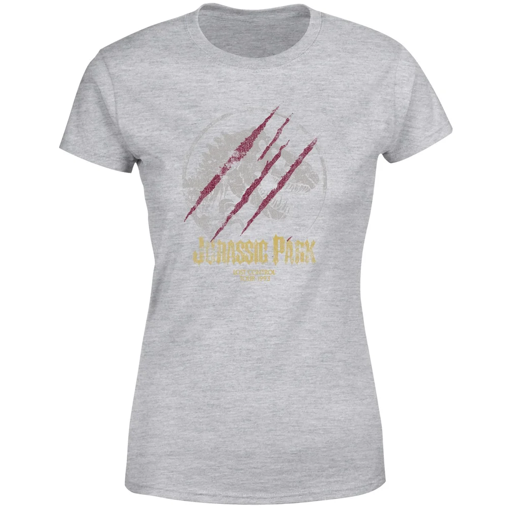 Jurassic Park Lost Control Women's T-Shirt - Grey - XS Image 1