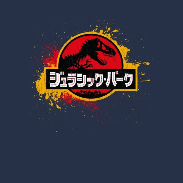 Jurassic Park Women's T-Shirt - Navy