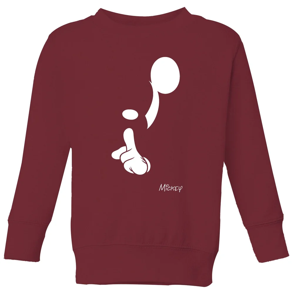 Disney Shush Kids' Sweatshirt - Burgundy - 3-4 ans Image 1