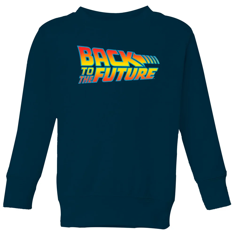 Back To The Future Classic Logo Kids' Sweatshirt - Navy - 3-4 ans Image 1