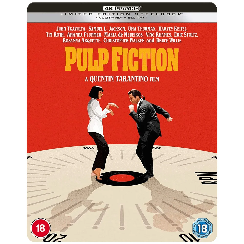 Pulp Fiction 4K Ultra HD Steelbook (Blu-ray inclus) Image 1