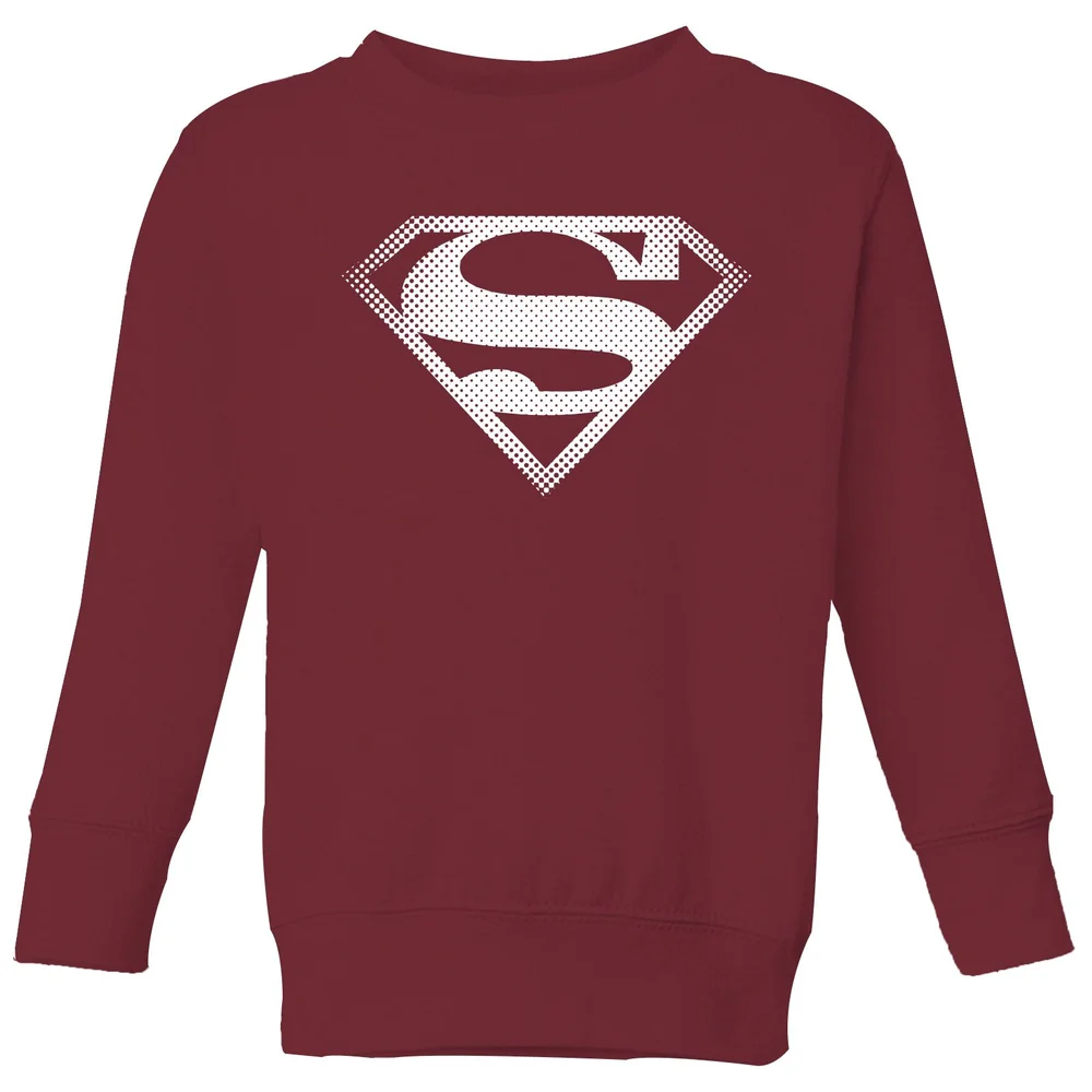 Superman Spot Logo Kids' Sweatshirt - Burgundy - 3-4 ans Image 1