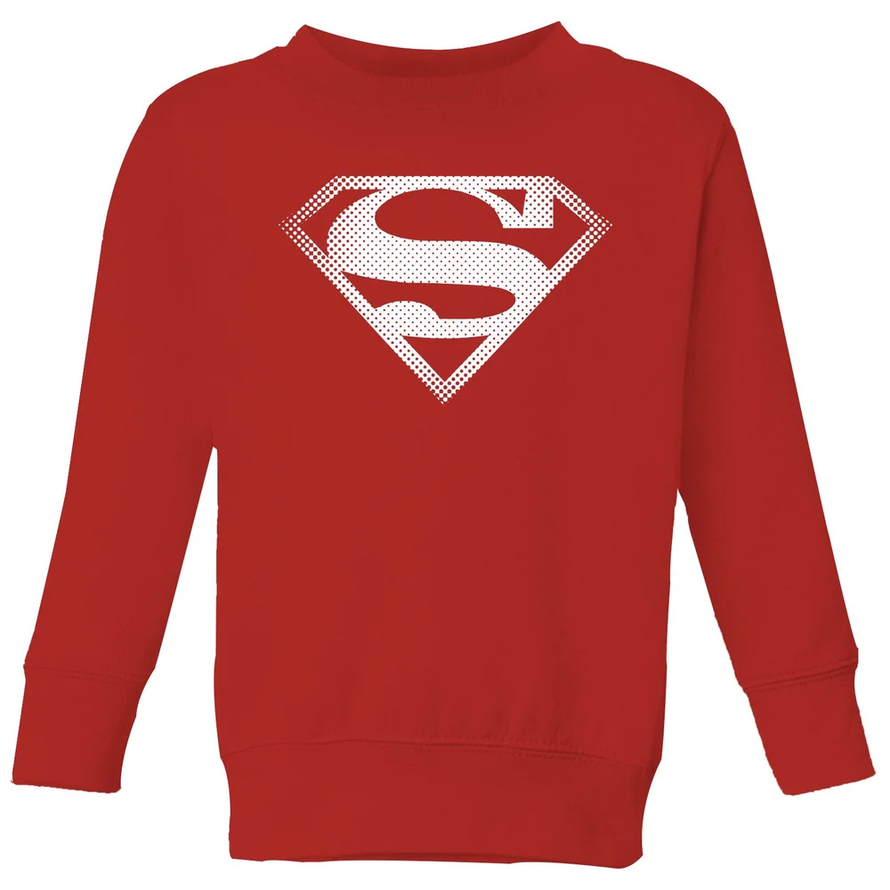 Superman Spot Logo Kids' Sweatshirt - Red - 3-4 ans Image 1