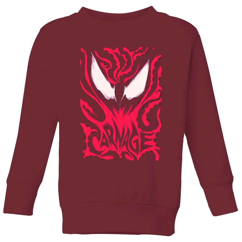 Venom Carnage Kids' Sweatshirt - Burgundy - 3-4 ans Image 1