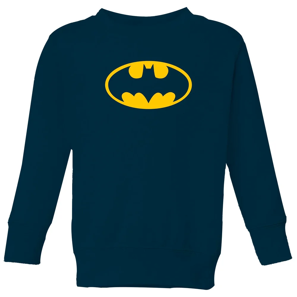 Justice League Batman Logo Kids' Sweatshirt - Navy - 3-4 ans Image 1
