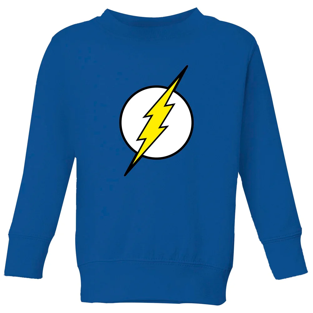 Justice League Flash Logo Kids' Sweatshirt - Blue - 3-4 ans Image 1