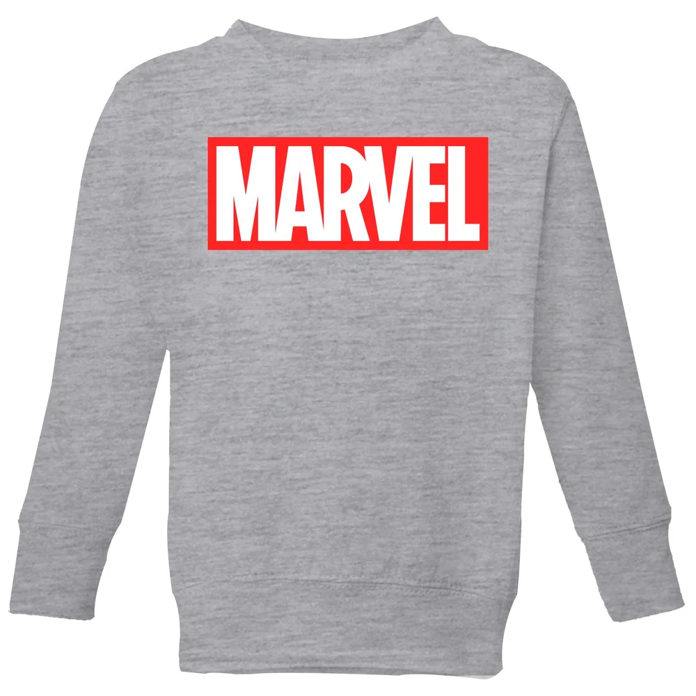 Marvel Logo Kids' Sweatshirt - Grey - 3-4 ans Image 1