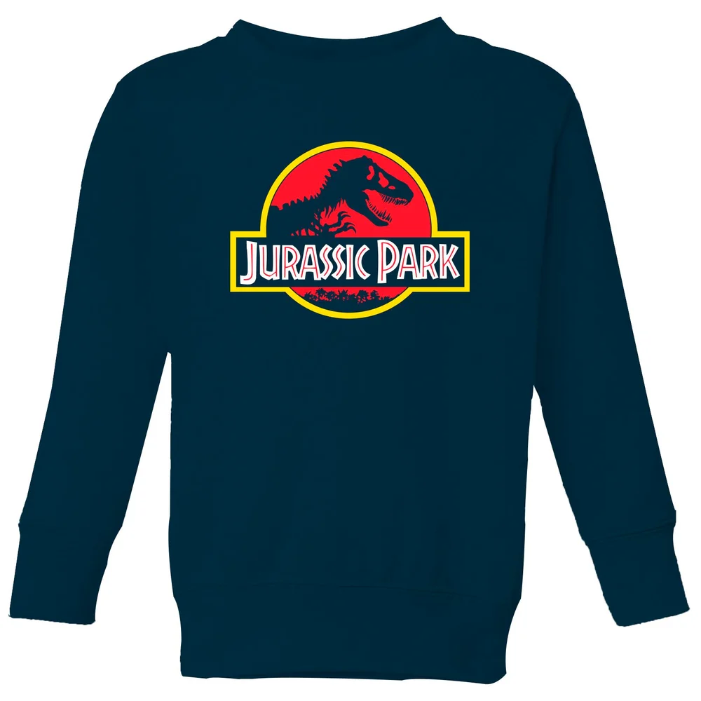 Jurassic Park Logo Kids' Sweatshirt - Navy - 3-4 ans Image 1