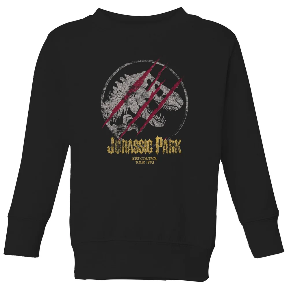 Jurassic Park Lost Control Kids' Sweatshirt - Black - 3-4 ans Image 1