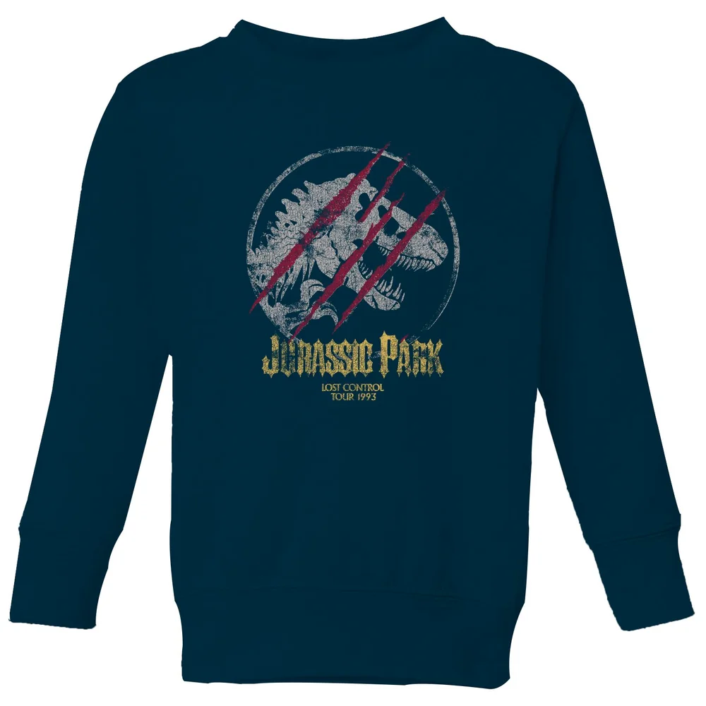 Jurassic Park Lost Control Kids' Sweatshirt - Navy - 3-4 ans Image 1