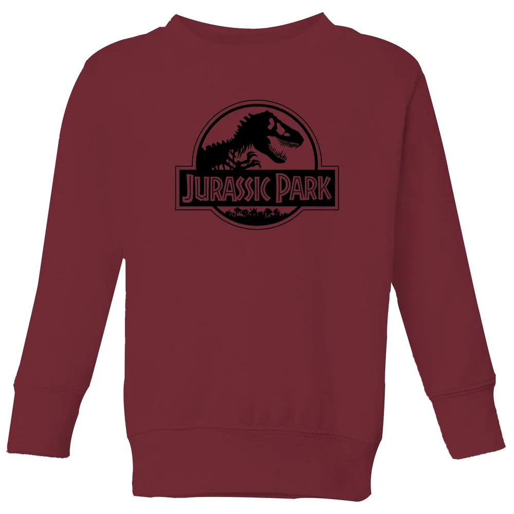 Jurassic Park Logo Kids' Sweatshirt - Burgundy - 3-4 ans Image 1