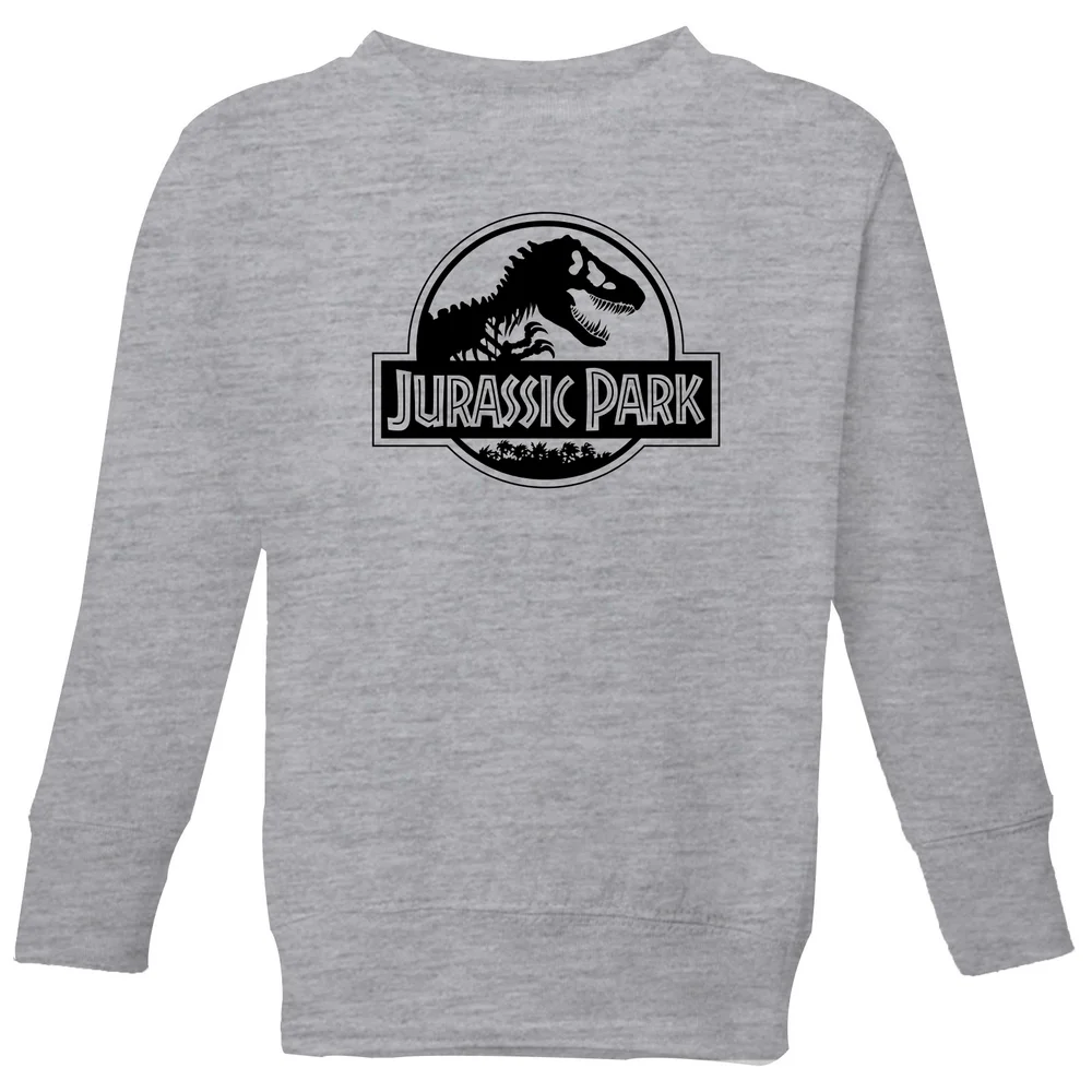 Jurassic Park Logo Kids' Sweatshirt - Grey - 3-4 ans Image 1