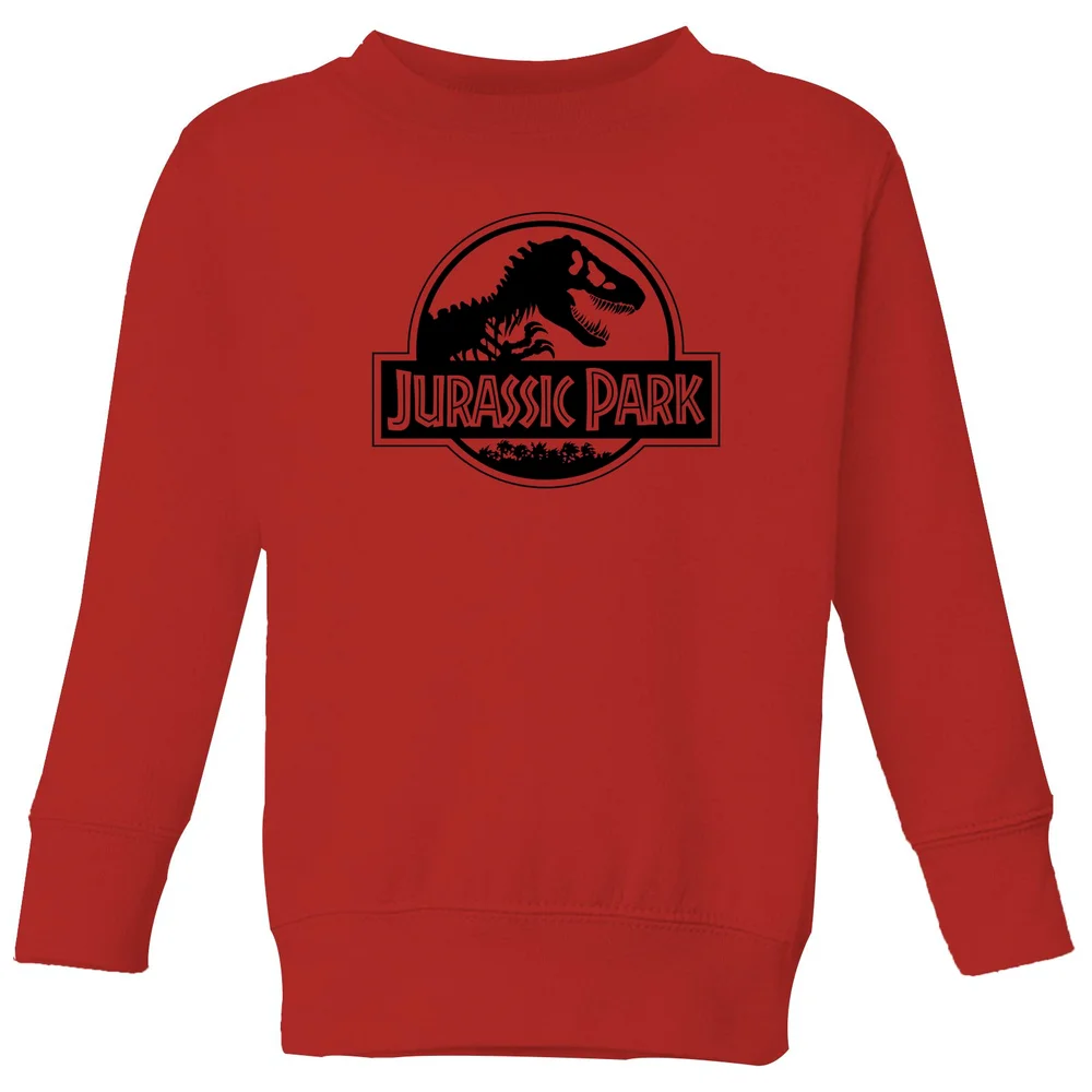 Jurassic Park Logo Kids' Sweatshirt - Red - 3-4 ans Image 1