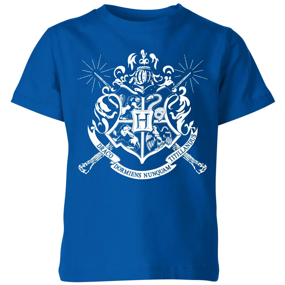 Harry Potter Hogwarts House Crest Kids' T-Shirt - Blue - 3-4 ans Image 1