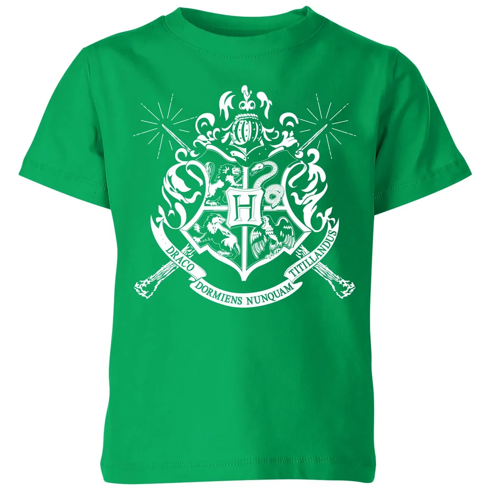 Harry Potter Hogwarts House Crest Kids' T-Shirt - Green - 3-4 ans Image 1